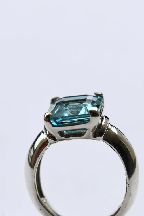 Blue Topaz Ring