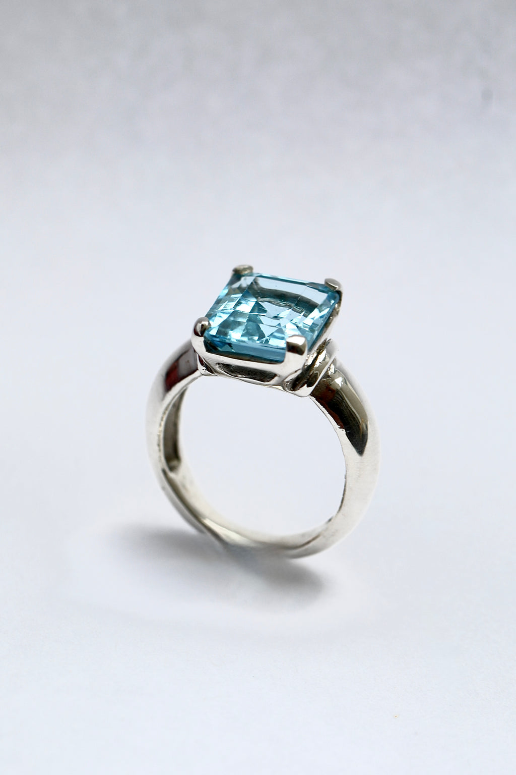 Blue Topaz Ring