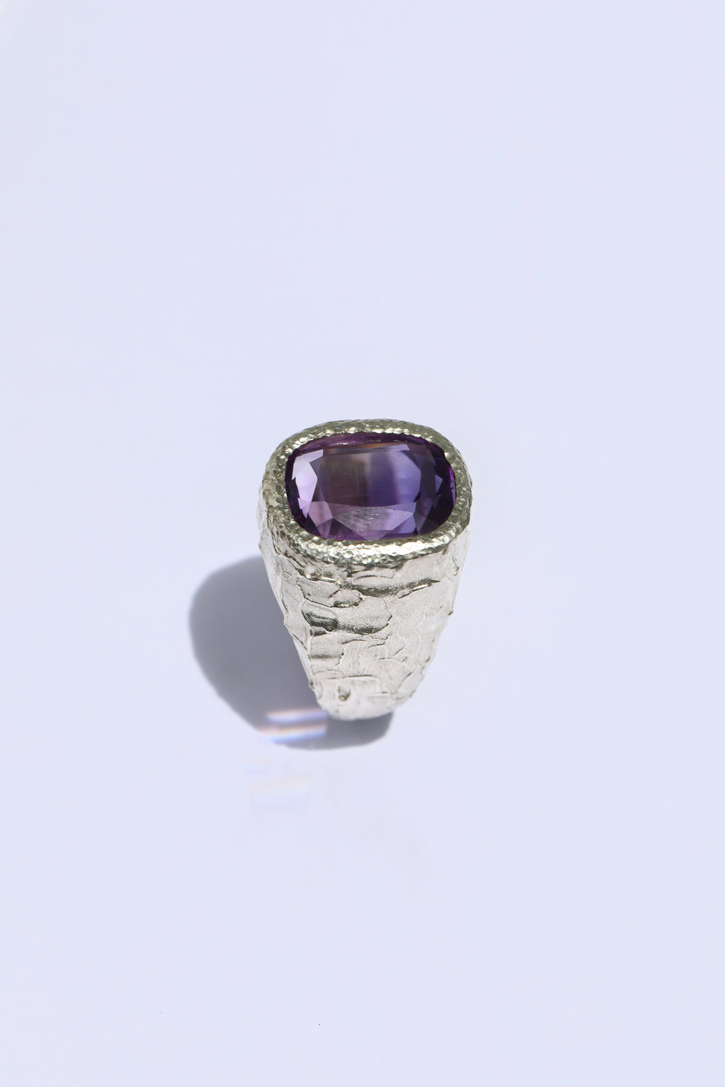 Amethyst Chunky Ring