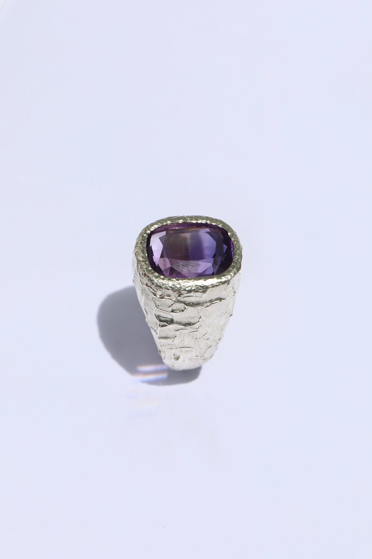 Amethyst Chunky Ring