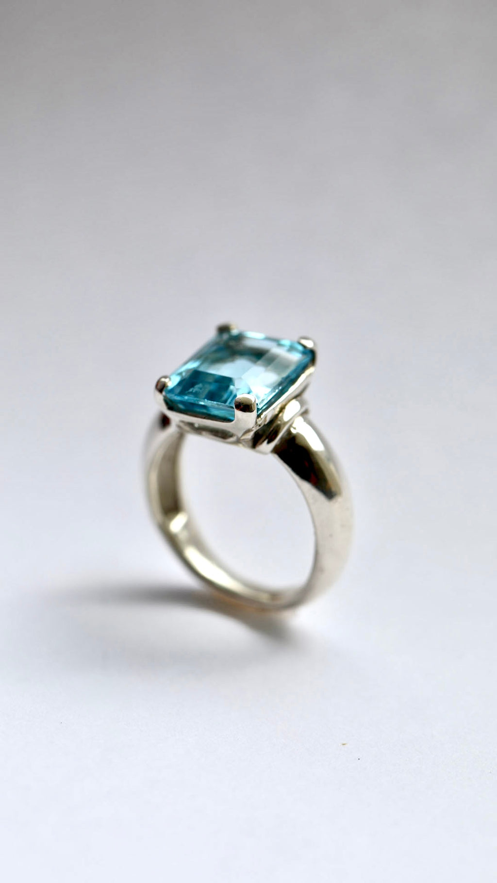 Blue Topaz Ring