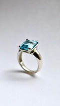 Blue Topaz Ring