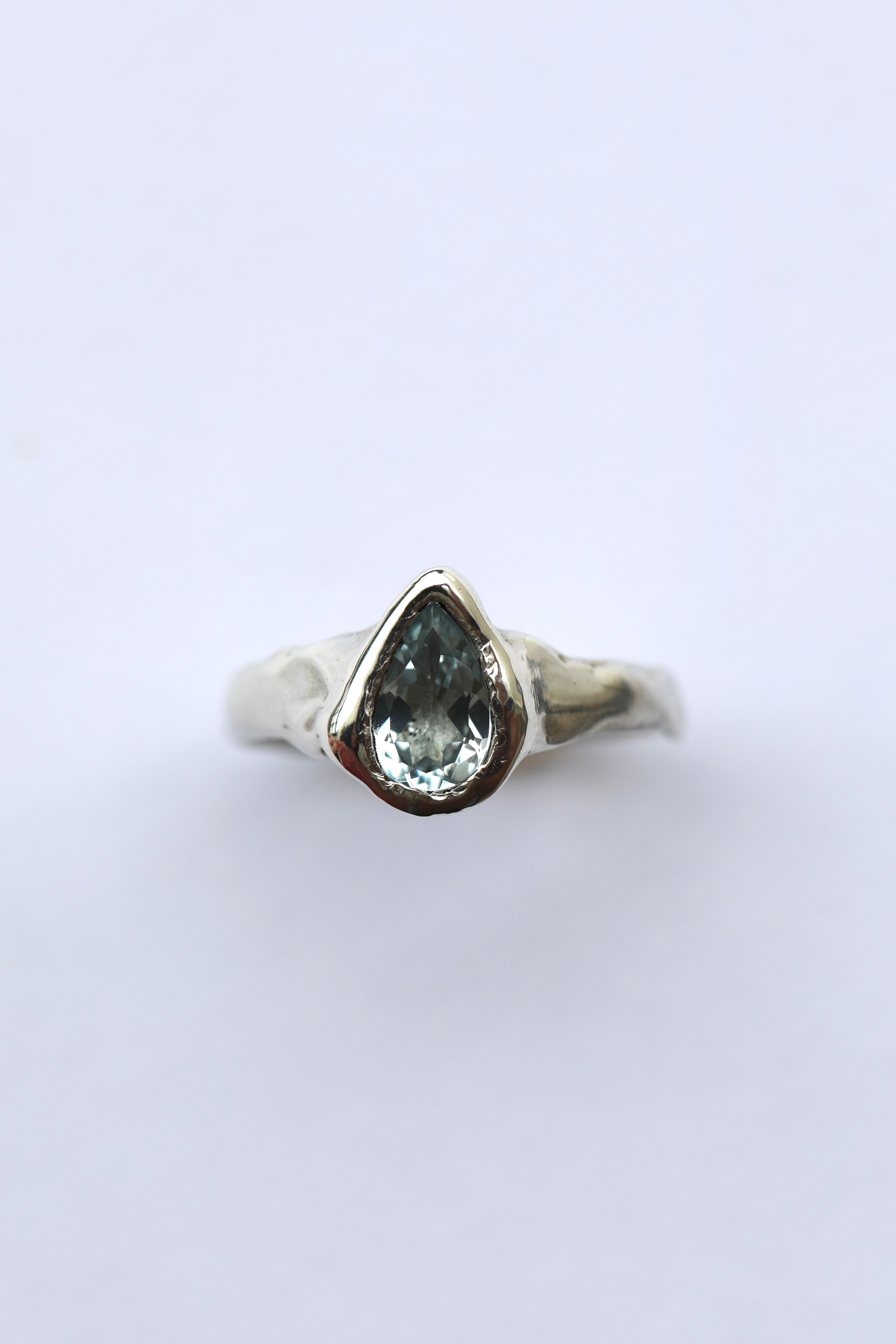 Aquamarine Ring